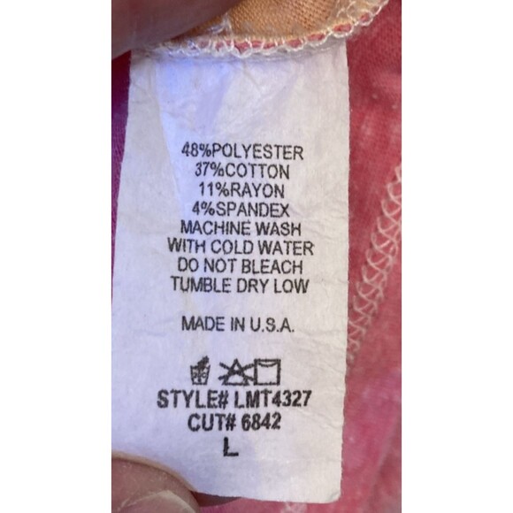 Lovely Melody Playful Pastel Top Vertical Color Blocking Patchwork L Soft Girl - Picture 9 of 13